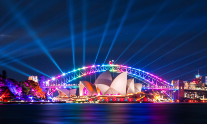 Lễ hội ánh sáng Sydney 2025 – Màn Đêm Bừng Sáng Huyền Ảo<br><br>